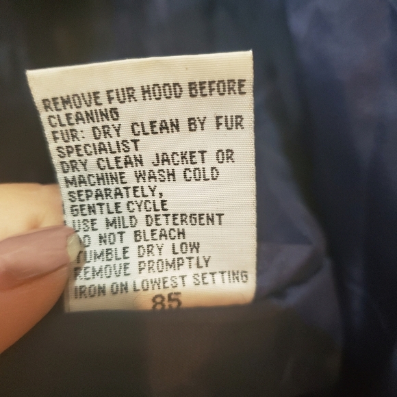 Izzi vintage blue jacket womens size large - Picture 4 of 10